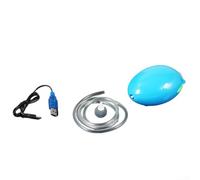 Double Outlet Aquarium Air Pump for Outdoor Fishing Applications, Quiet and Stable Operation with Adjustable Air Flow for Even Oxygenation in Multiple Tanks (Single hole)