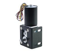 Double Output Shaft DC Gear Motor 12V 24V Brushless Speed Regulation 5840-3650 Small Low High Torque With Bracket