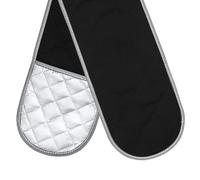 Double Oven Gloves Heat Resistant To 250C Independently Tested And Certified Extra-Long Length Oven Mitts heat protection for 15 seconds, average