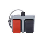 Double Pedal Foot Switch Plastic MDFS-65 Momentary Control