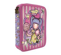 Double Pencil Case With Contents - Gorjuss Fairground-2 Santoro