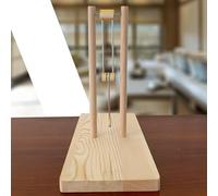 Double Pendulum Desktop Ornament, Scientific Educational STEM Toy, Physics Demonstration Model, Interactive Learning Tool