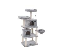 Double Perches Cat Tree, Grey