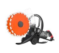 Double Piece Dust-Free Grooving Machine Hydropower Installation Work Marble Through The Wall Cutting Electrical Tools Sturdy Construction