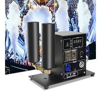Double Pipe CO2 Jet Machine,Digital CO2 Fogger Smoke Cannon,Multi-Angle Gas Column Fog Machine with DMX512 Control,6 MPa,16.4-19.7ft Jet Height for Stage Shows Club Wedding Party Smoke Effect