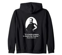 Double Pleasure to Deceive the Deceiver Machiavelli Quote Zip Hoodie