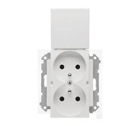 Double Plug Socket for Version Simon 55 TGZ2BMWCZ.01/111