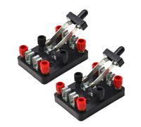 Double Pole Double Stroke Electric Knife Switch for Electricity Experimental Equipment Physics Teaching Instrument Experiment Test School Knife Switch