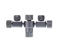 Double Port Aquarium Bubble Counter with Leak Proof Mechanism Easy Installation CO2 Control for Plant Lovers