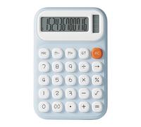 Double Power Solar and Battery Calculator Portable Lightweight for Students and Professional with ABS Materials Solar Battery Calculator