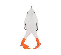 Double Propeller Frog Lures, Artificial Fishing Baits, Thick Durable Flexible PVC, 9.5cm - Realistic Simulation, Anti - Hanging Design, Freshwater Fish Fishing (7# color)