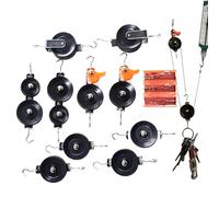 Double Pulley,Physics Mechanics Teaching Tools - Pulley System for Lab Experiments,for Students Boys Girls Kids Teacher Home Classroom Lab Group Study Concept Practice Self Learning