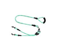 Double Puppy Rope, Two Animal Dog Rope Walking Strap, 360-Degree Rotating Pet Animals Safety Equipment Training Tool for River-Fording Hiking Walking Backyard Running