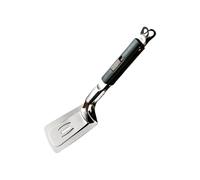 Double Purpose Sliding Clamps Tongs for Searing Steaks Frying Fish and Handling Hot Food Safely Professional Kitchen Tongs with ABS Handle