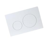 Double Push Button Concealed Cistern Panel Low Noise Flushing Systems Compact Designs Cistern Cover Panel for Home Use Toilet Tank
