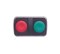 Double Push Button Drive Green/Red Harmony XB4 ZB4BA7340