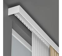 Double Rail Curtain Rod with TrackFunctal Layered Design Modern Alternative to Traditional Drapery Rods for Stylish Window Treatments