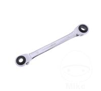 Double Ratchet Ring Key 4In1 10 13 17 19mm V2705
