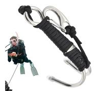 Double Reef Hook,Reef Hooks Hook Diving | Safety Equipment, Design, Reliable Safety Rope for Underwate Photography
