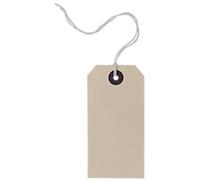 Double Reinforced Heavy Duty Tags 108 x 54 mm Pack 1000