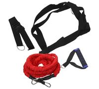Double Resistance Training Pull Rope Cotton Latex Pp | Outdoors and Gym Use, Speed Work, Lateral Drills, Muscle Contraction, Taekwondo Practice Random Color