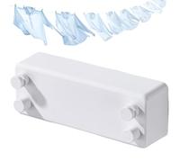 Double Retractable Clothes Lines | No Punching Double Clothes Dryer Rack,Heavy Duty Drying Laundry Lines for Bathing Suits, Towels, Shirts, Quilts, And Socks