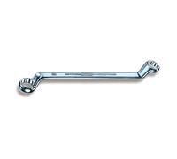 HAZET 630-20X22 295 mm 12-Point Profile Polished Head Double Box-End Wrench - Chrome-Plated