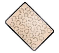 Double Rings Designs Silicone Baking Mat Sturdy Nonstick Fronts for Cake Decorating and Bread Baking Professional Grades Tool