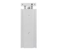 Double - Rod Air Cylinder Guide Rod Plate, Double Guided Pneumatic Slide Bearing Cushioned, High Precision Non - Rotating Cylinder with Rubber Buffers, for Industrial Automation an (CXSM10-40)