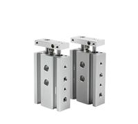 Double rod cylinder pneumatic cylinder CXSM6 CXSM10 CXSM15 CXSM20 CXSM25 CXSM32 double axis double rod cylinder(Store 25mm,CXSM10 Bore 10mm)