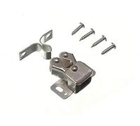 DOUBLE ROLLER CATCH TWIN CUPBOARD LATCH BZP WITH SCREWS