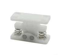 Double Roller Catch with Spring Loaded Lock Stop Clamp for Camper RV Caravan Boat Doors Secure Door Clamp Lock with Strong Grip (1pc)