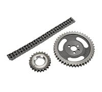 Double Roller Timing Chain Set Alloy Replacement for Chevrolet SBC 5.7L 283 305 327 350 383 400