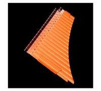 Double Row 36 Pipes Pan Flute C Key ABS Plastic Traditional Woodwind Musical Instrument Pan Pipe Beginners Pan Flute (Color : 02)