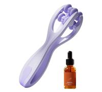 Double Row Finger Massager, Finger Massager Roller, Exerciser Relief Sensory Handheld Tool, Portable Hand Relief, Outstanding Present, 16x3.6cm, for Men Women
