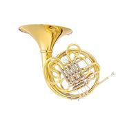 Double Row Four Key French Horn In BF Flat Beginner Level Professional Instrument Marching Horn