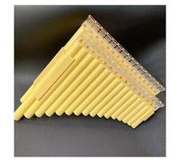 Double Row Xiao 12 Average Law 36 Tube Pan Flute Suitable For Beginners Chinese Pan Pipes (Color : 32G tube beige)