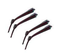 Double Rubber Car Wiper Blades Compatible For Mazda 6 GJ GL MK3 2012-2019 Front Windscreen Windshield Rubber Car Accessories 2017 2018 2019(4PCS)