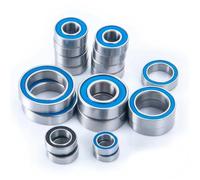 Double Rubber Seal For 4Tec 2.0 GT 4-Tec For VXL AWD RC Crawler Truck Car Part Chassis Upgrade Accessories 19PCS Rubber Sealed Bearing Kit