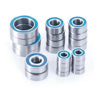 Double Rubber Seal For Team For Associated B6.2 1/10 Scale 2WD Off Road Competition Buggy Bearings Upgrade Parts 22PCS Ball Bearing Kit