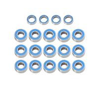 Double Rubber Seal For Traxxas For Slash For Bandit For Stampede For Rustler 2WD 1/10 rc Car Upgrade Parts Accessories 19pcs Sealed Bearing Kit