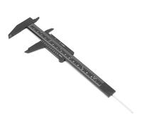 Double Scale 150mm High Precision Plastic Double Ruler Caliper Measuring Tool 0.5mm (Sahgsaxqr2o136e8-01)