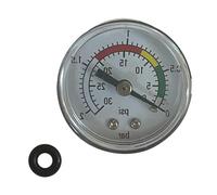 Double Scale Pressure Gauge Meter Suitable for Pipelines Pneumatic Equipment & Industrial Machinery 14/16 Inch Double Scale Pressure Meter with O Rings