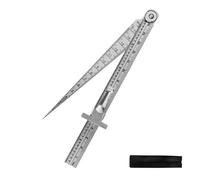 Double-Scale Stainless Steel Feeler Gauges for Narrow Gaps | Stainless Steel Tapers Gauges for Depth Diameter Measurement in Confined Areas and Welds Inspection
