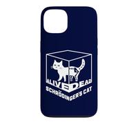 Double Schrodinger's Cat Dead & Alive Quantum Physics Case for iPhone 13
