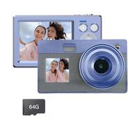 Double Screen Retro Digital Camera 5000W High Pixel 16x Zooming For Students Teens Travel Photography Student Camera With Double Display