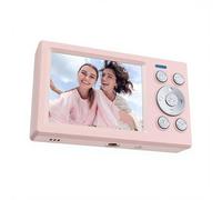 Double Screen Retro Digital Camera 5000W High Pixel 16x Zooming For Students Teens Travel Photography Double Screen Vintaged Camera