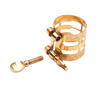 Double Screw Adjustment Saxophone Fastener Clip Compact Sax Ligature For / / Saxophone Mouthpiece