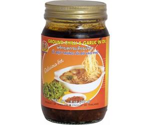 Double Seahorse Ground Chilli & Garlic Oil, 227 g
