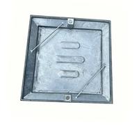 Double Sealed 300mm x 300mm Recessed Internal Screeding Tiling Manhole Cover & Frame Overall Size 380mm x 380mm x 60mm Tray Depth 45mm